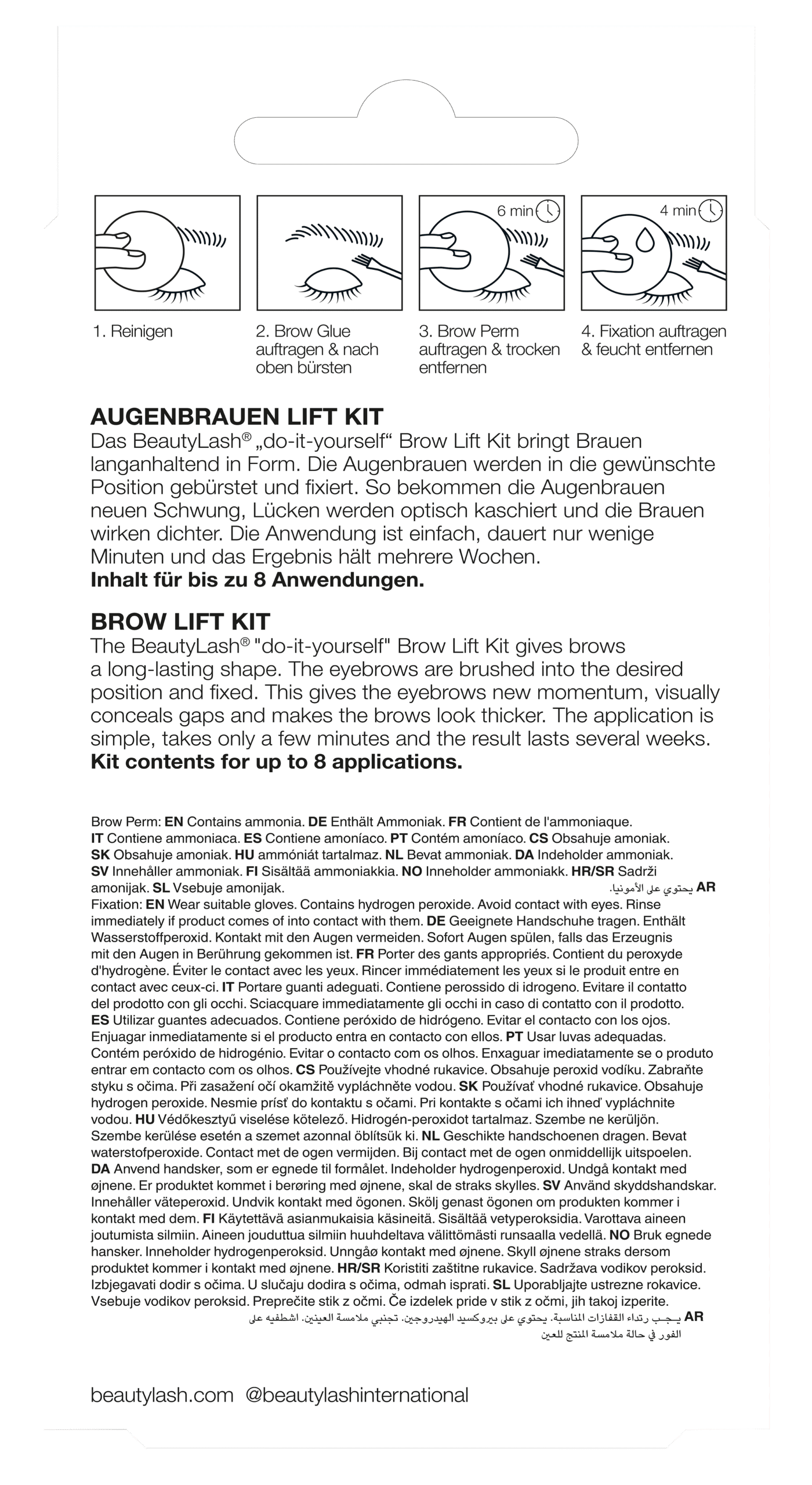 BeautyLash Brow Lift Kit - Afbeelding 2